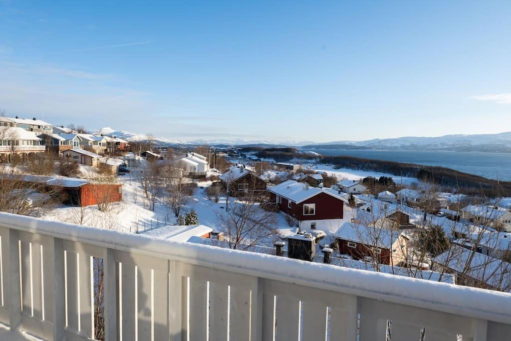 Ferienwohnung Panorama View! Modern,Balcony/Parking Bodø Exterior foto